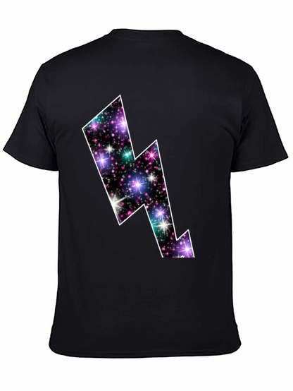 Galaxy Lightning Bolt Graphic Tee