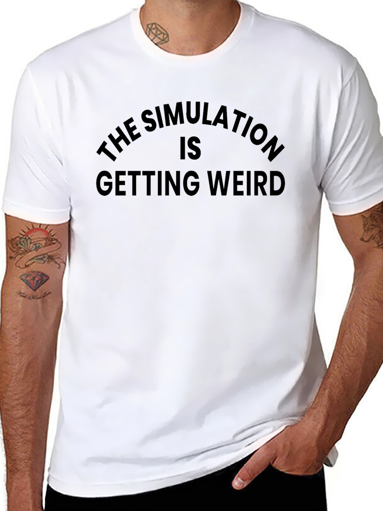 The Simulation Is Getting Weird T-Shirt