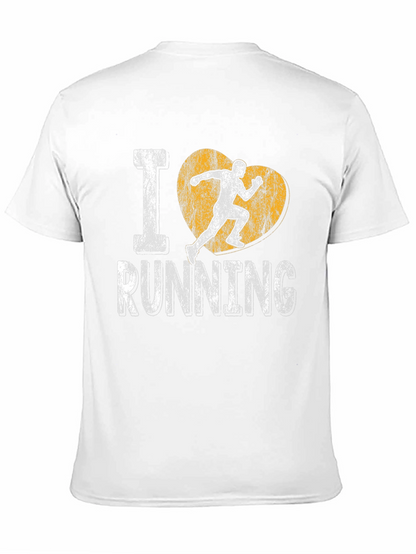 I Heart Running T-Shirt - Black