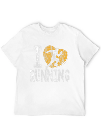 I Heart Running T-Shirt - Black