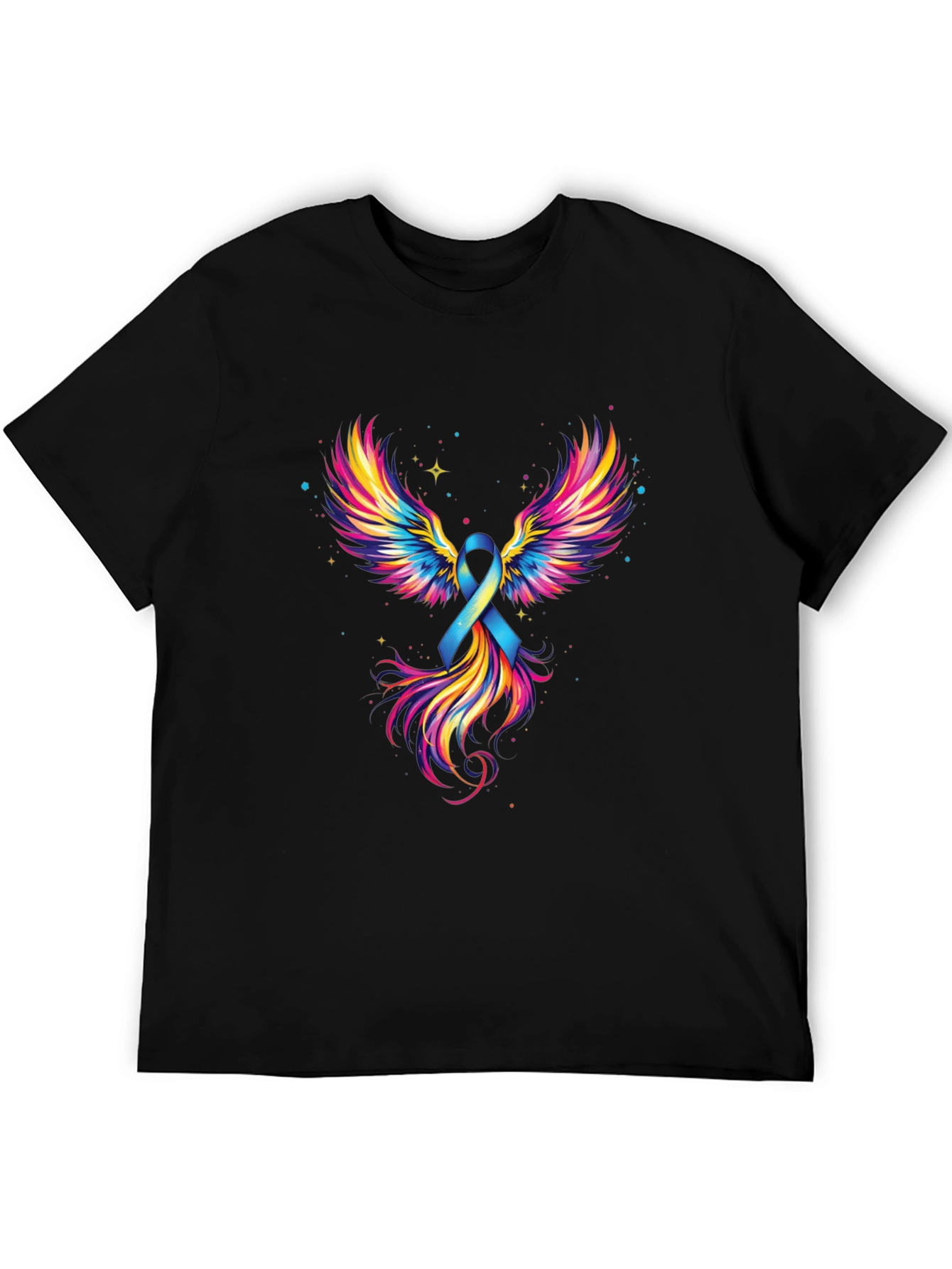 Ribbon Wings Graphic Tee - Awareness Shirt