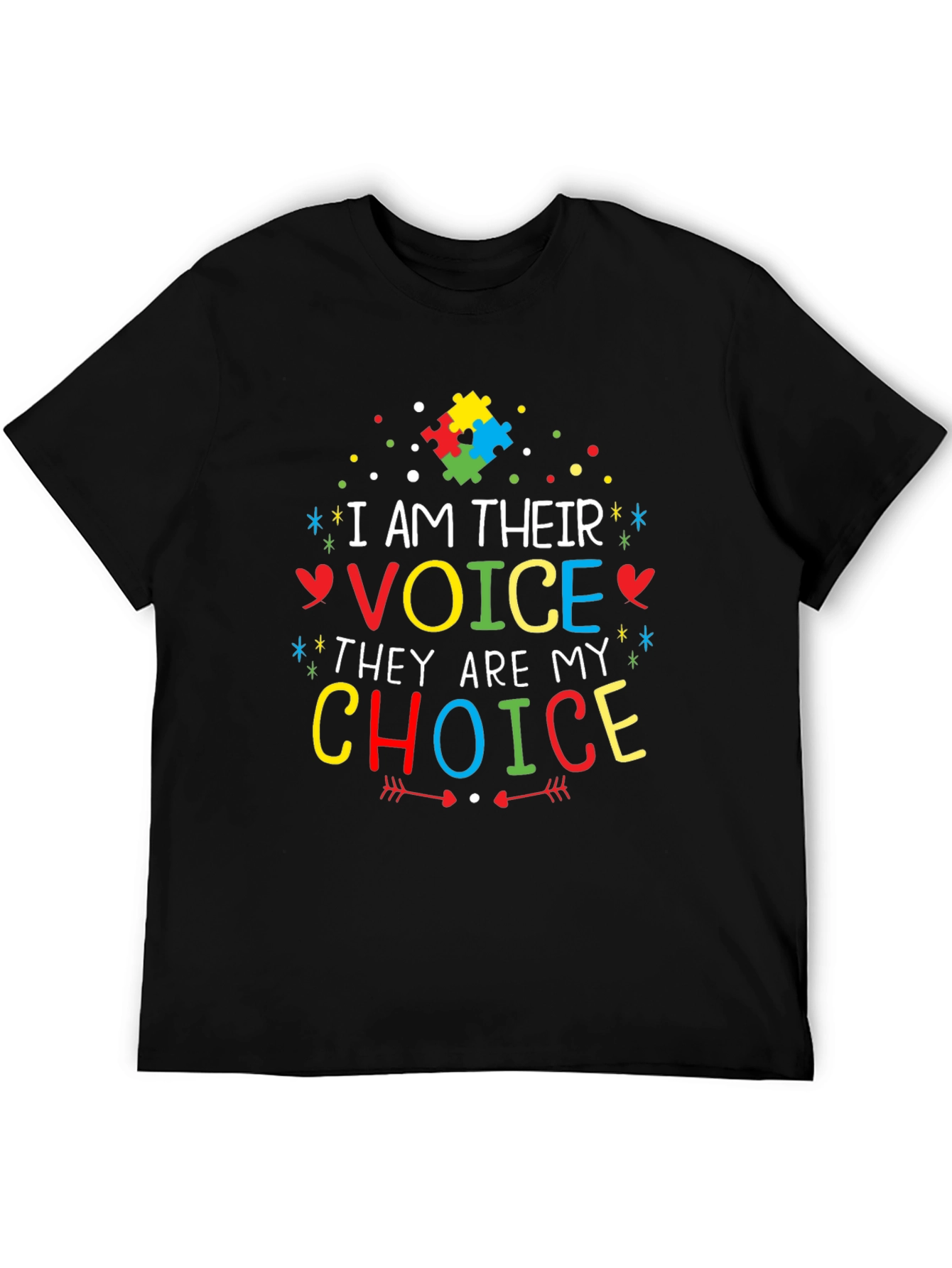 Autism Awareness T-Shirt - I am Their Voice