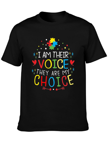 Autism Awareness T-Shirt - I am Their Voice
