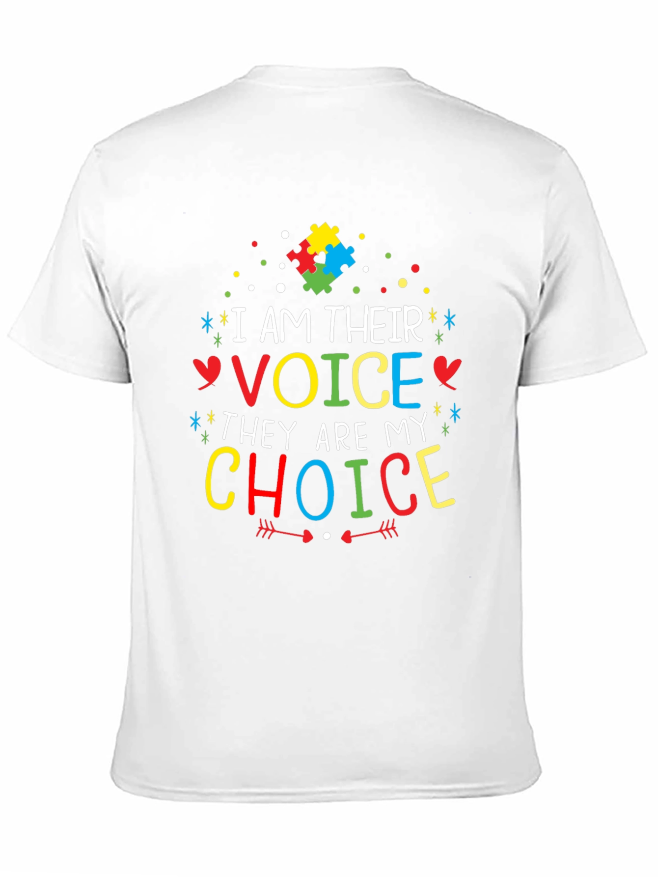 Autism Awareness T-Shirt - I am Their Voice