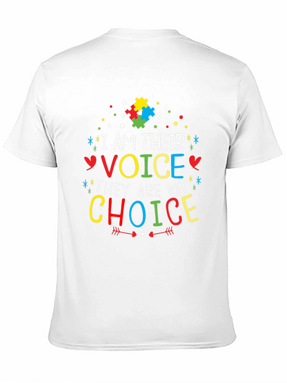 Autism Awareness T-Shirt - I am Their Voice