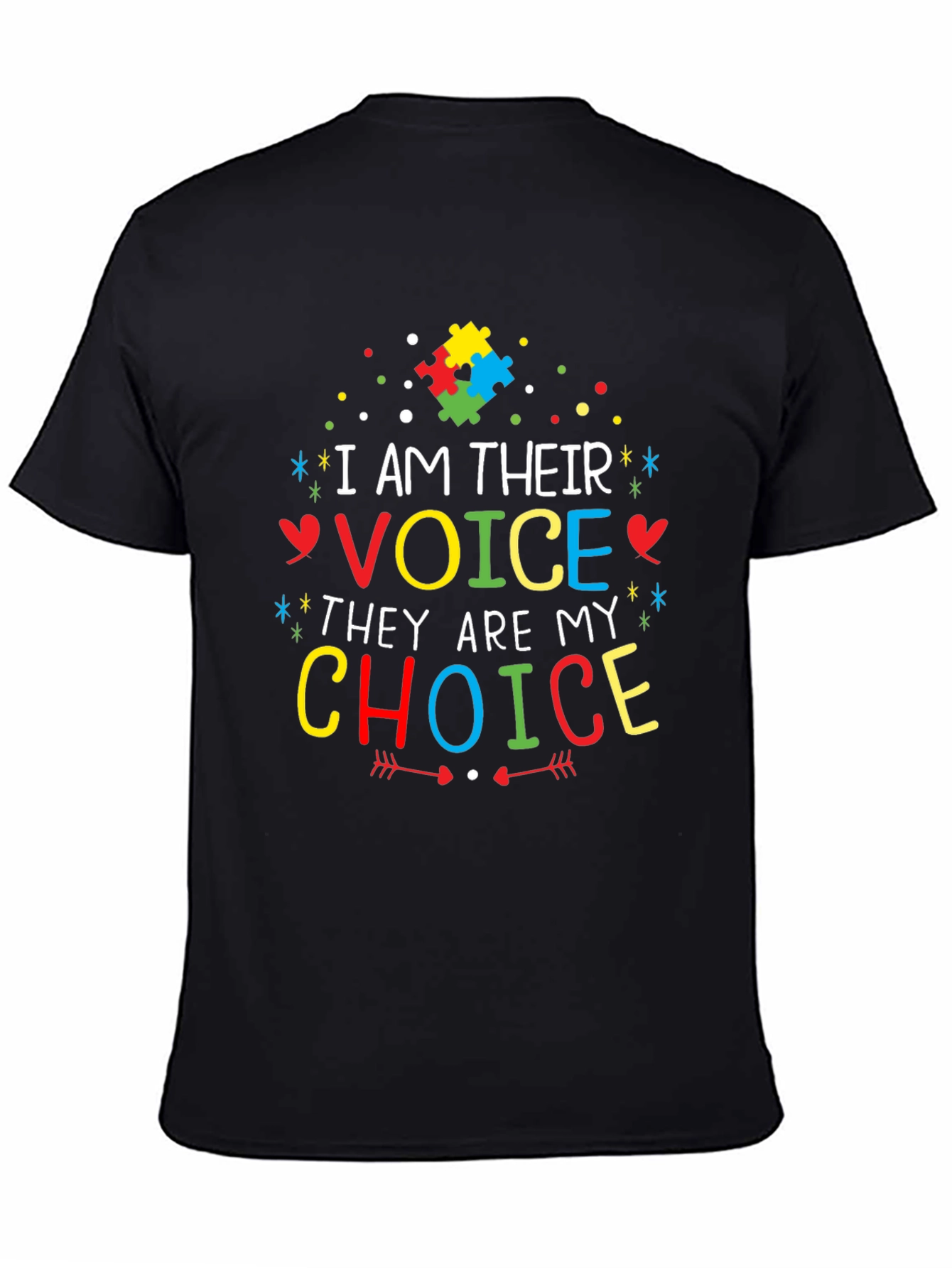 Autism Awareness T-Shirt - I am Their Voice