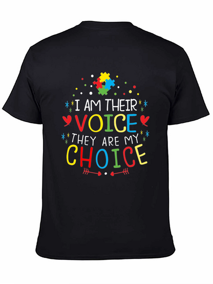 Autism Awareness T-Shirt - I am Their Voice