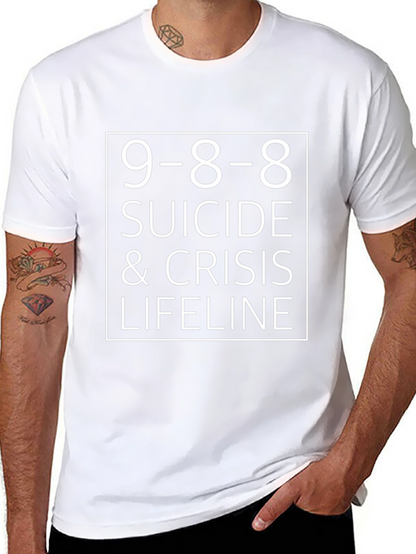 9-8-8 Suicide & Crisis Lifeline T-Shirt
