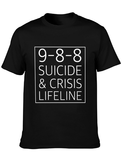 9-8-8 Suicide & Crisis Lifeline T-Shirt