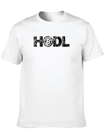HODL Bitcoin Crypto T-Shirt - Black