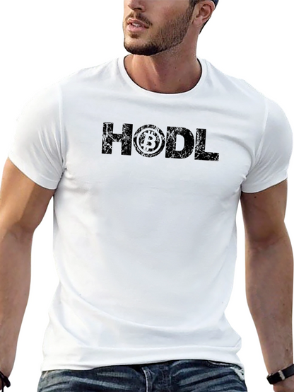 HODL Bitcoin Crypto T-Shirt - Black