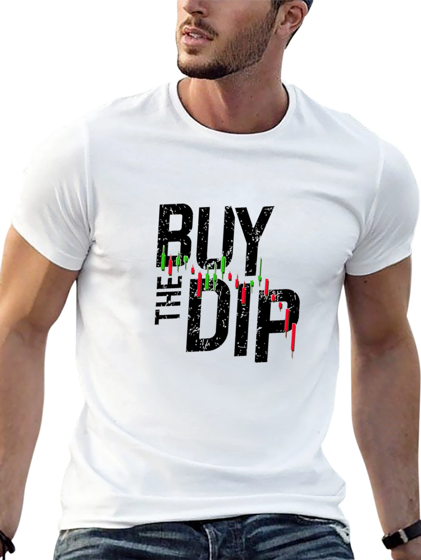 Buy The Dip Trader T-Shirt - Black