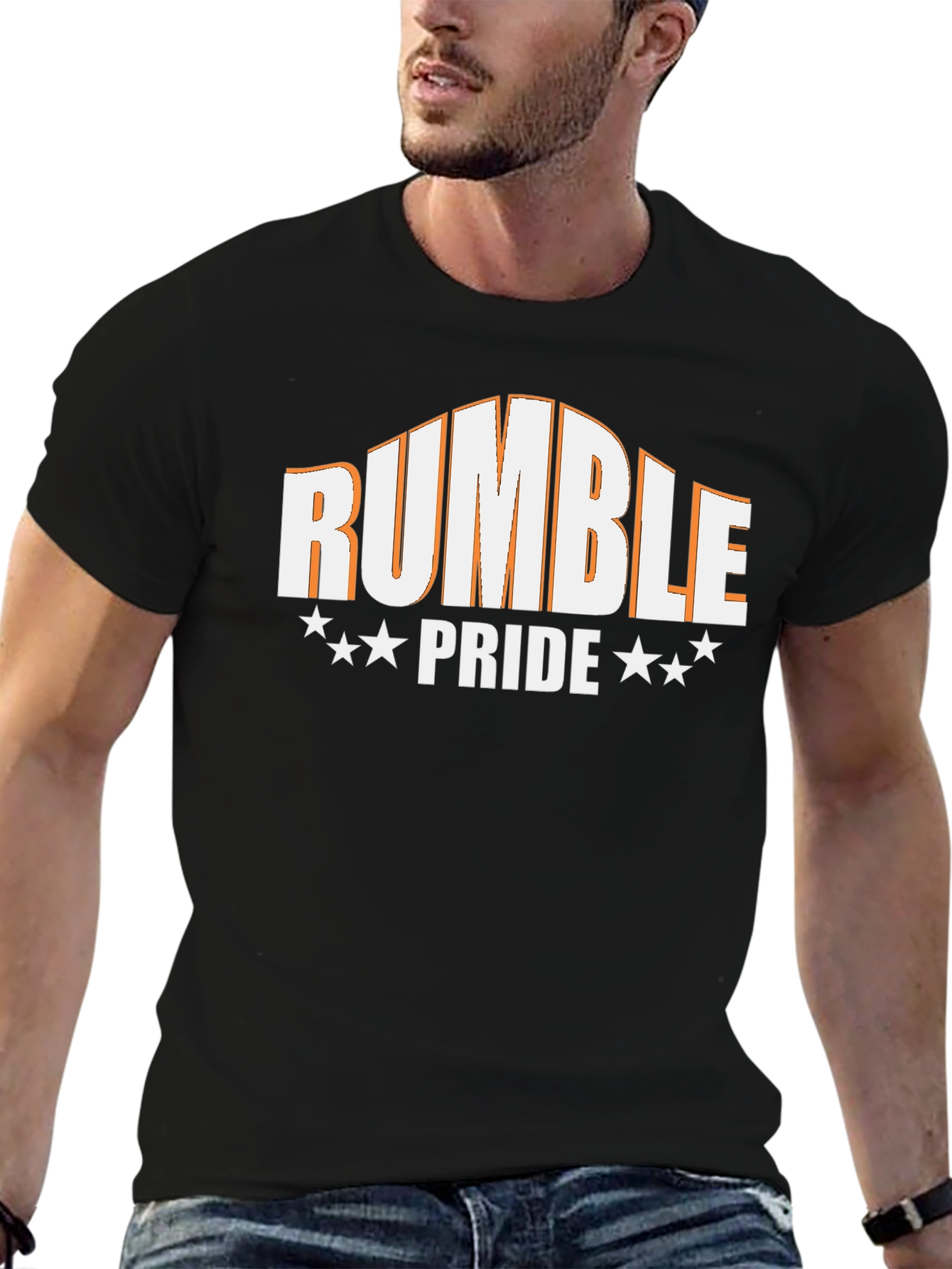 Rumble Pride T-Shirt - Black Graphic Tee