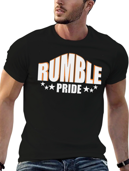 Rumble Pride T-Shirt - Black Graphic Tee