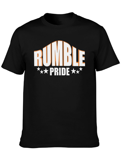 Rumble Pride T-Shirt - Black Graphic Tee