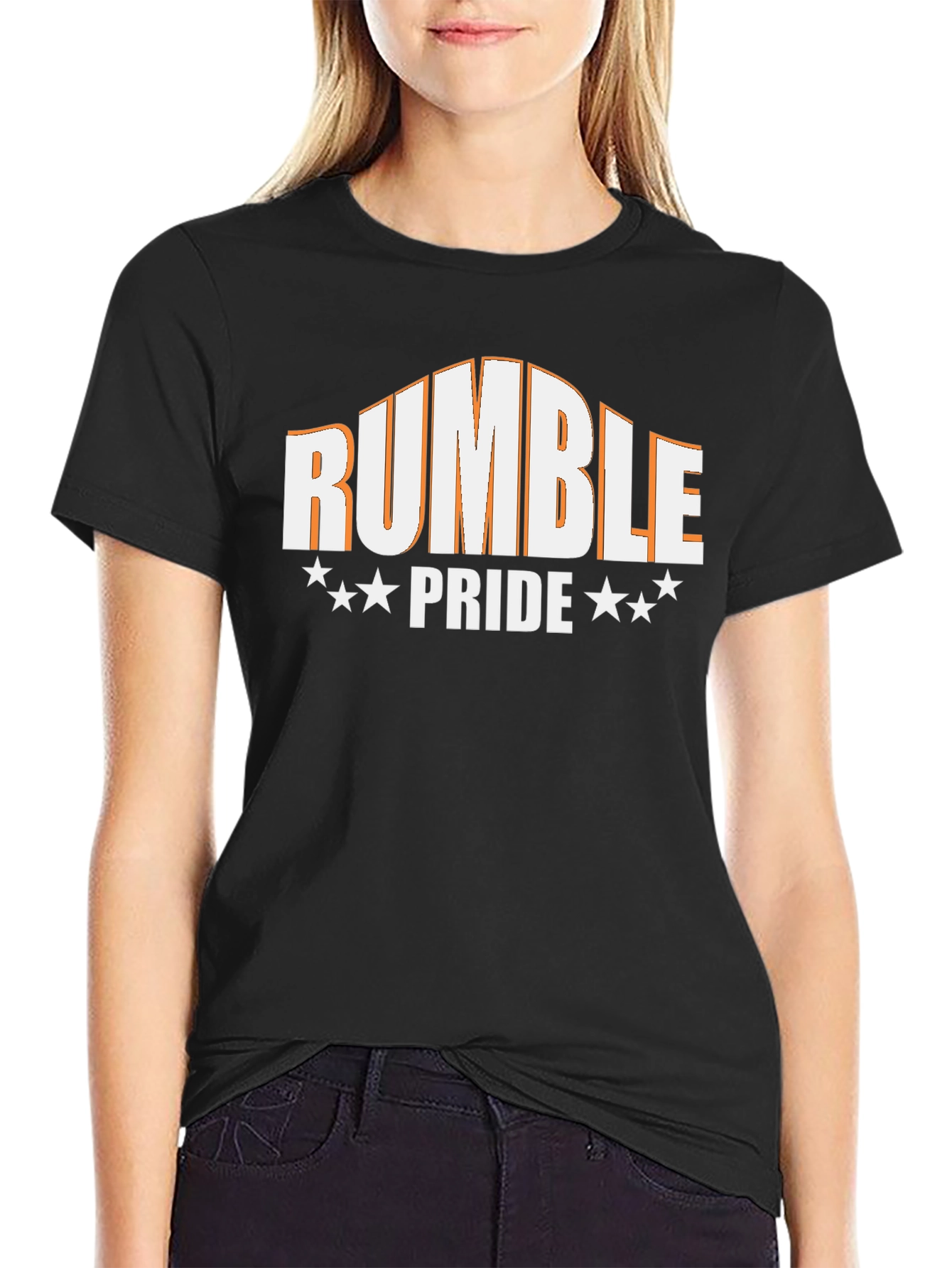 Rumble Pride T-Shirt - Black Graphic Tee