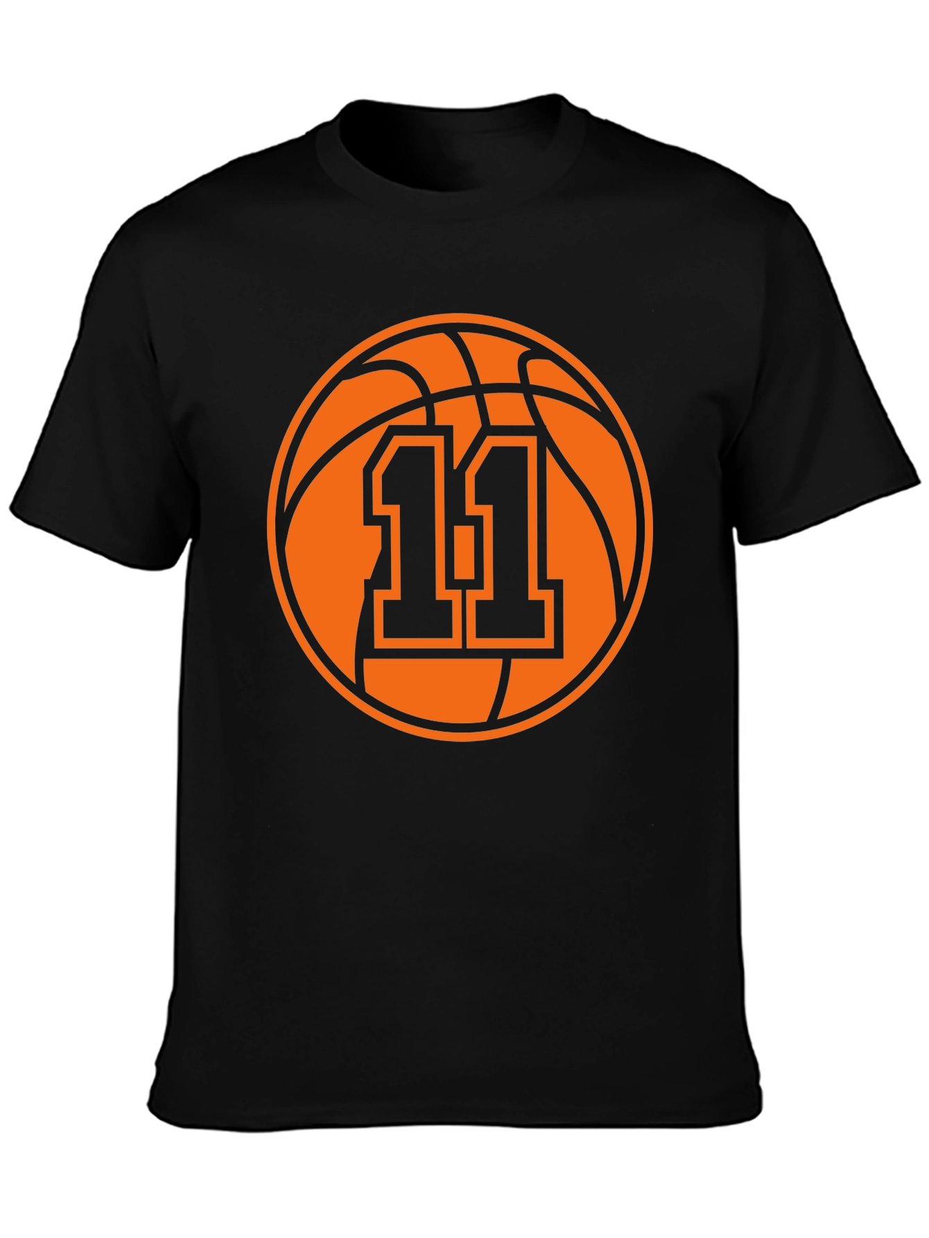 Basketball Number 11 Graphic Tee