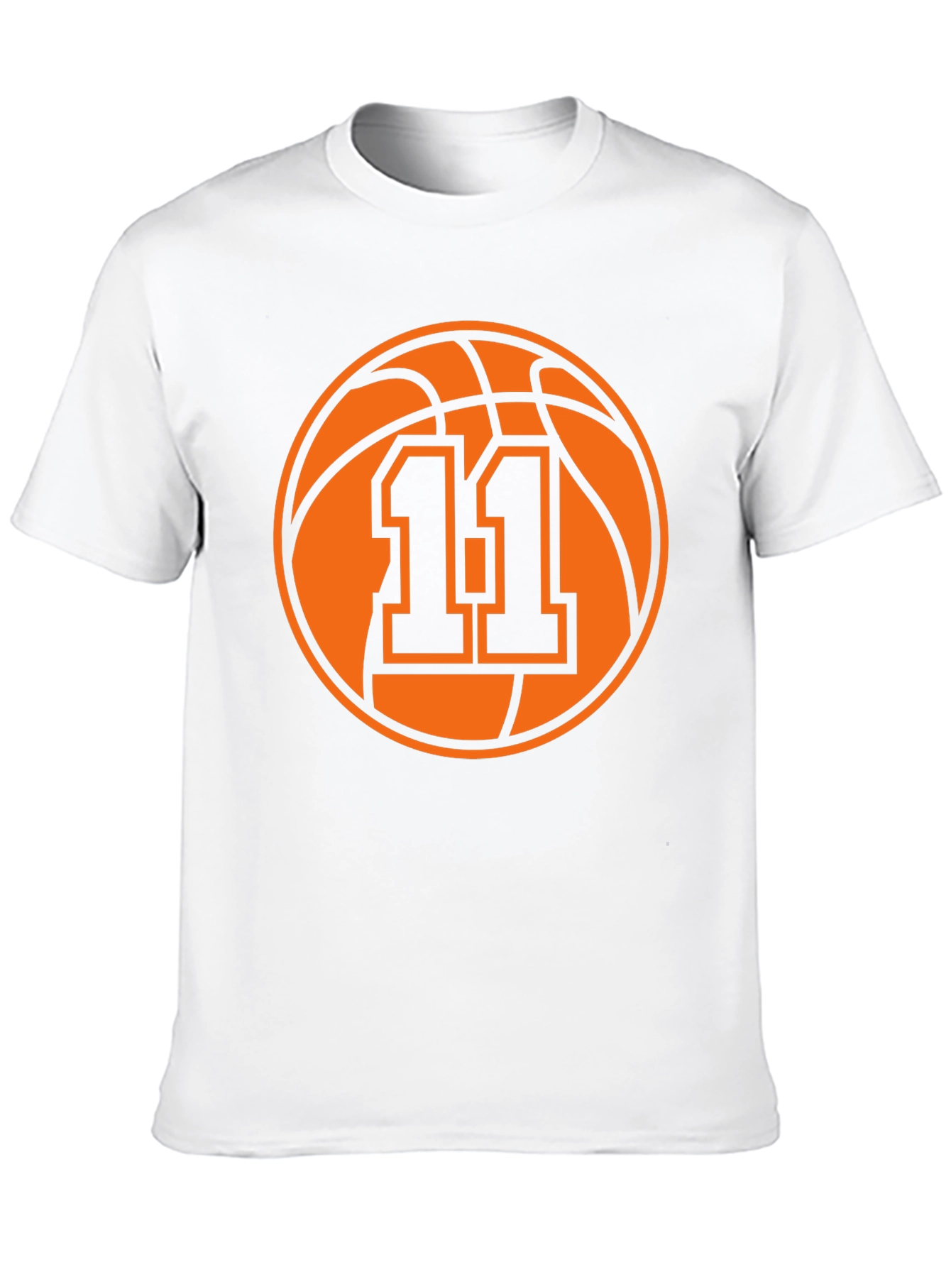 Basketball Number 11 Graphic Tee