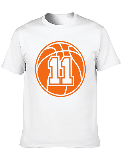 Basketball Number 11 Graphic Tee