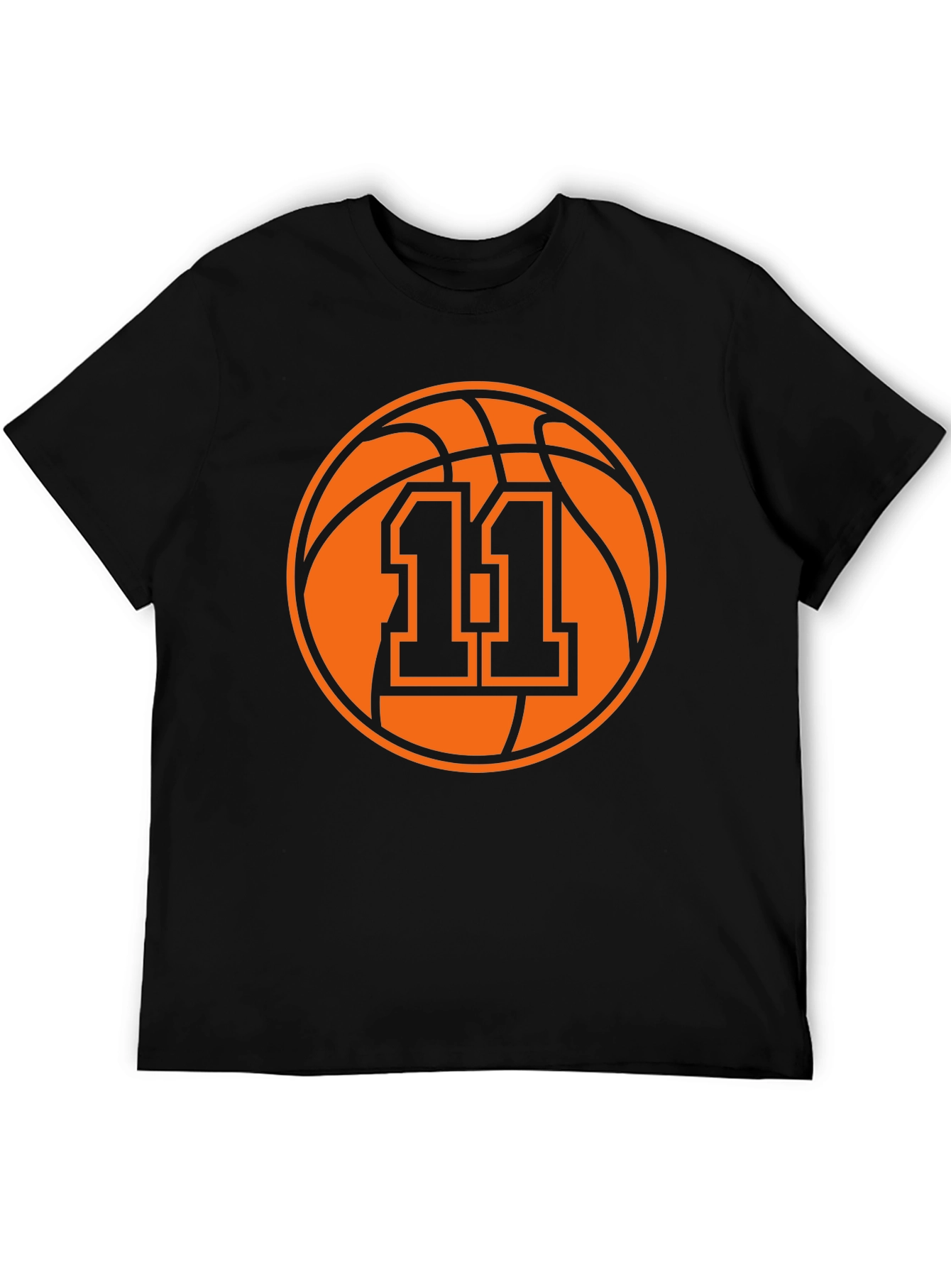 Basketball Number 11 Graphic Tee