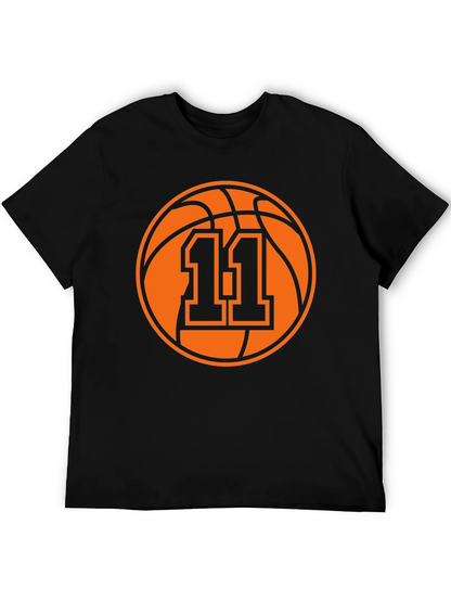 Basketball Number 11 Graphic Tee