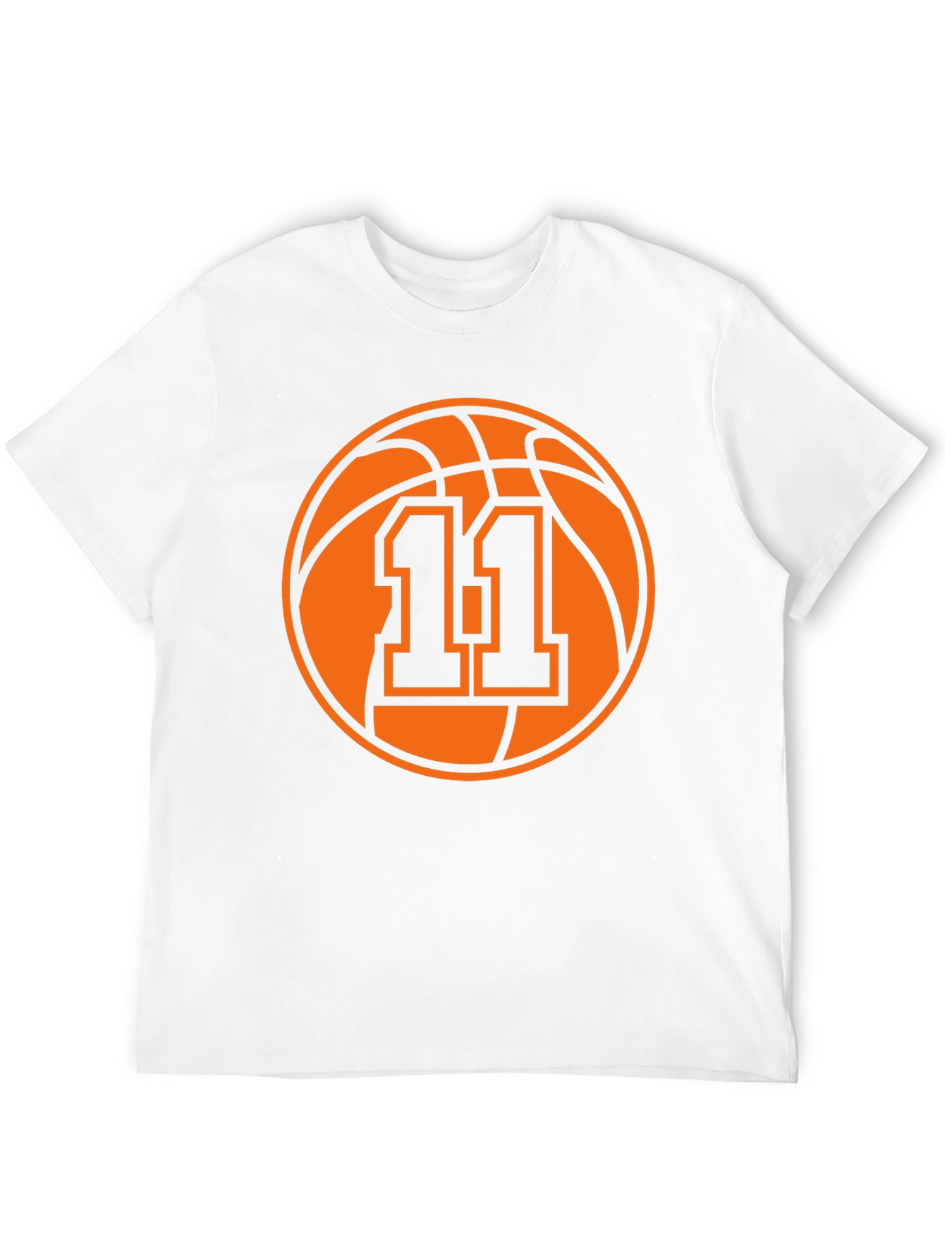 Basketball Number 11 Graphic Tee