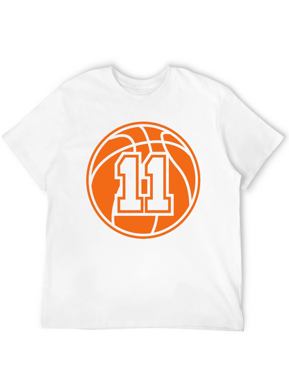 Basketball Number 11 Graphic Tee