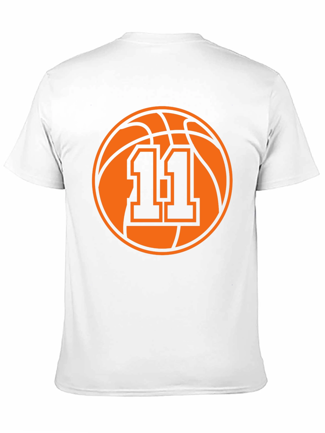 Basketball Number 11 Graphic Tee