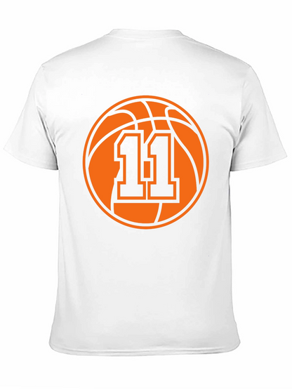 Basketball Number 11 Graphic Tee