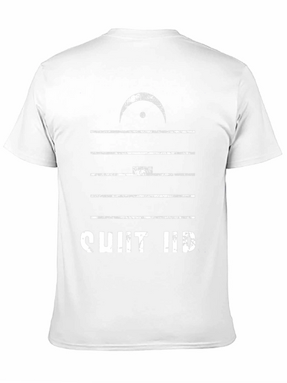 Shut Up T-Shirt - Music Notation Design