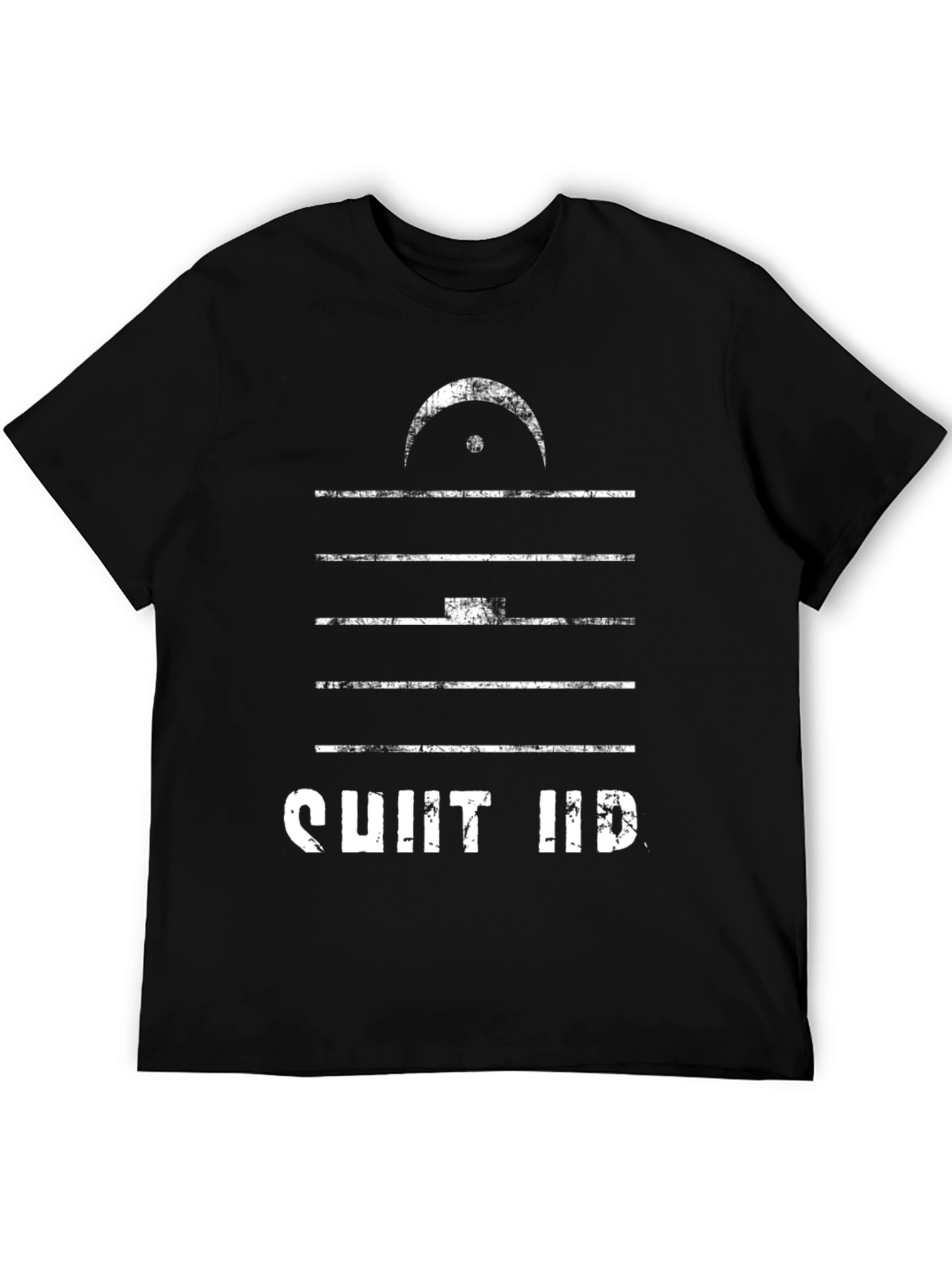 Shut Up T-Shirt - Music Notation Design
