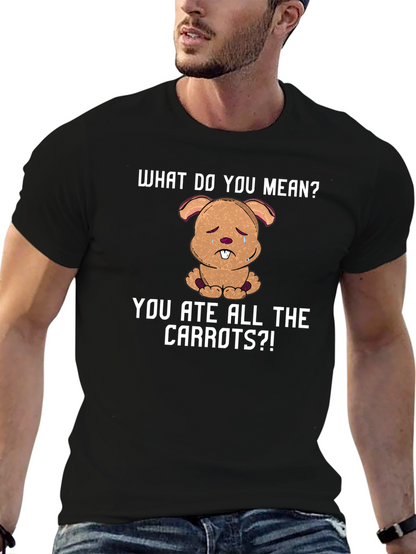 Sad Bunny Carrots T-Shirt