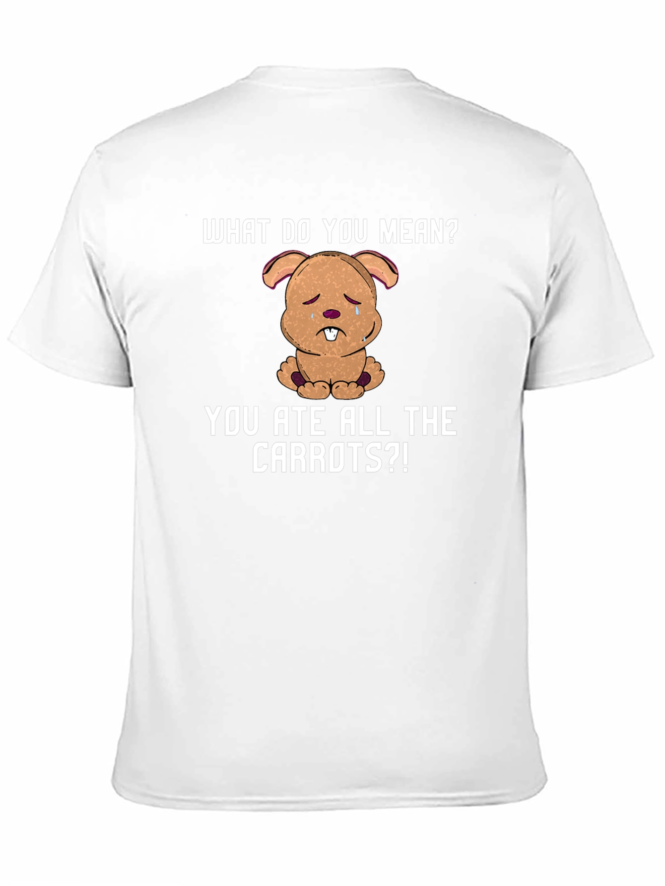 Sad Bunny Carrots T-Shirt