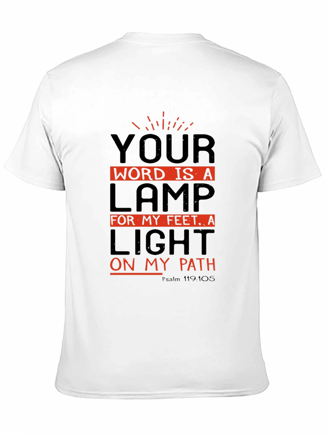 Your Word is a Lamp Christian T-Shirt