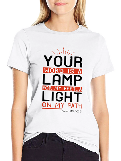 Your Word is a Lamp Christian T-Shirt