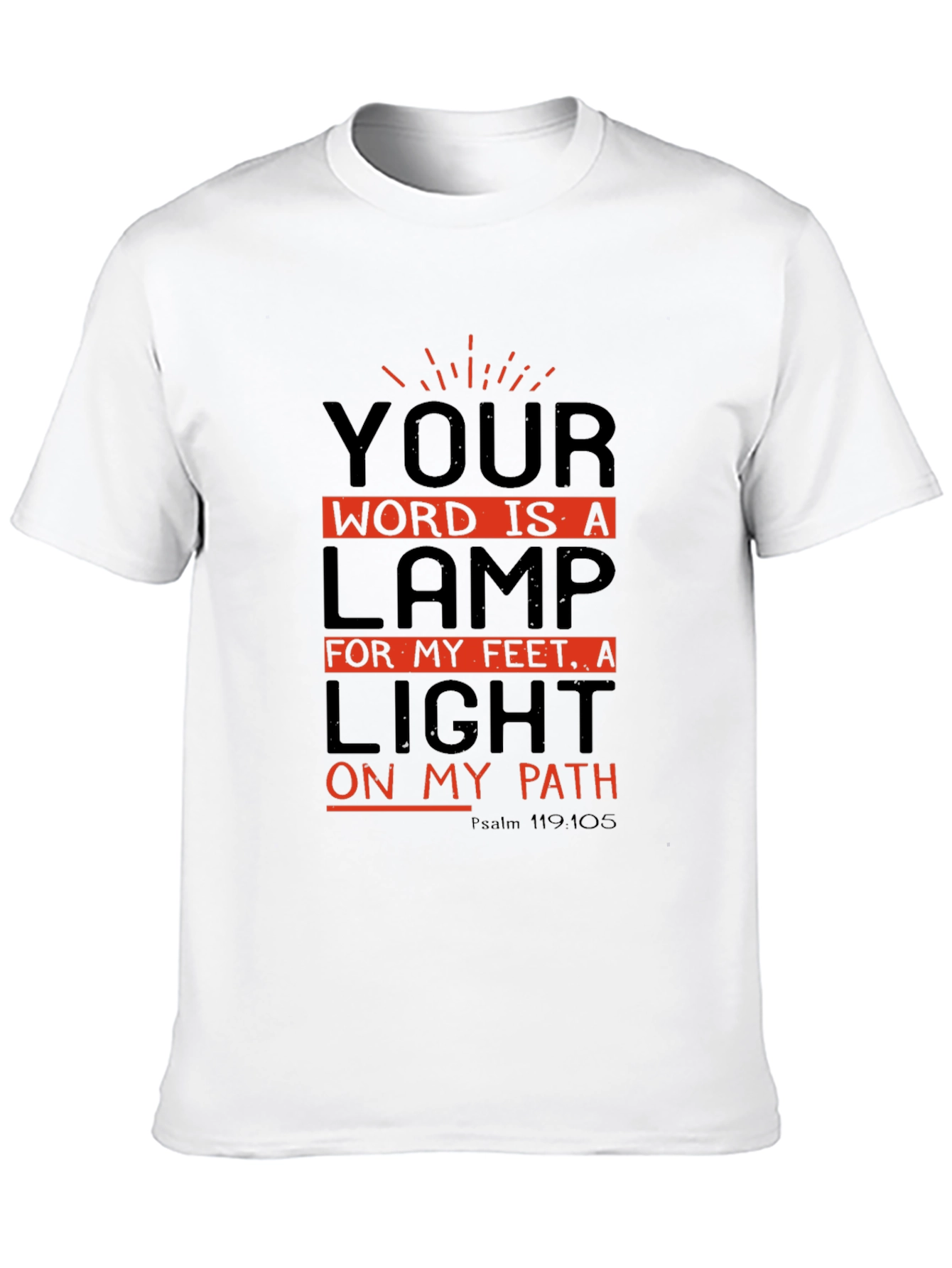 Your Word is a Lamp Christian T-Shirt