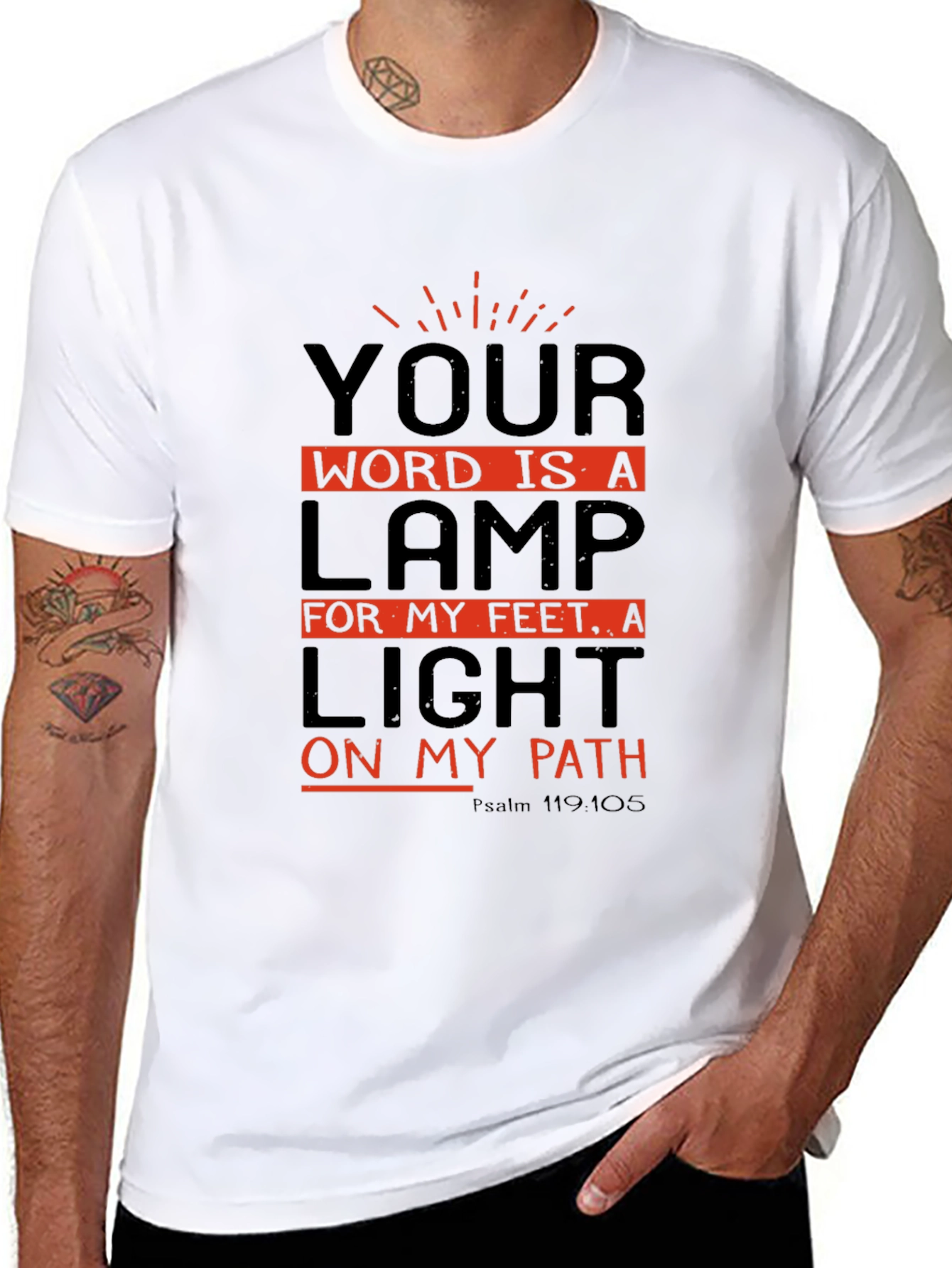 Your Word is a Lamp Christian T-Shirt