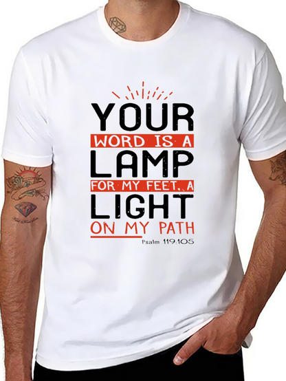 Your Word is a Lamp Christian T-Shirt
