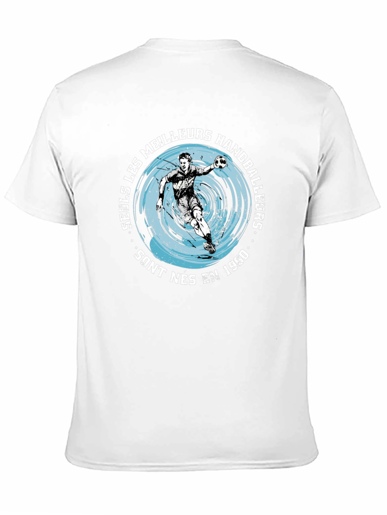 Handball Player Graphic T-Shirt