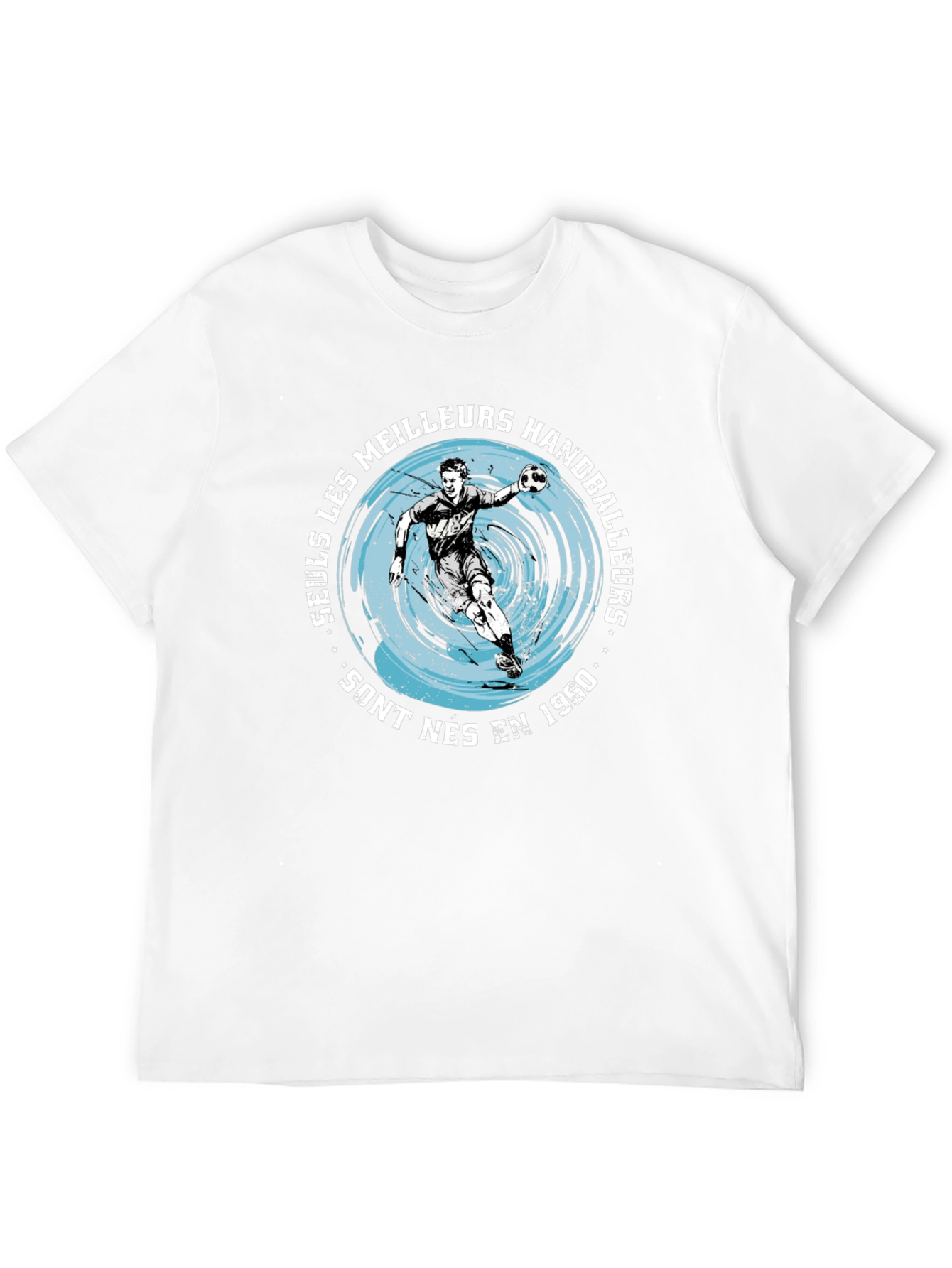 Handball Player Graphic T-Shirt