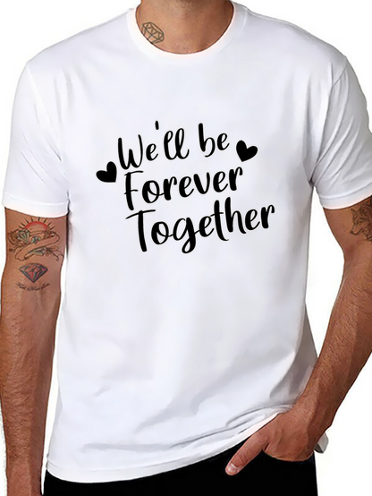 Forever Together Graphic Tee - Black