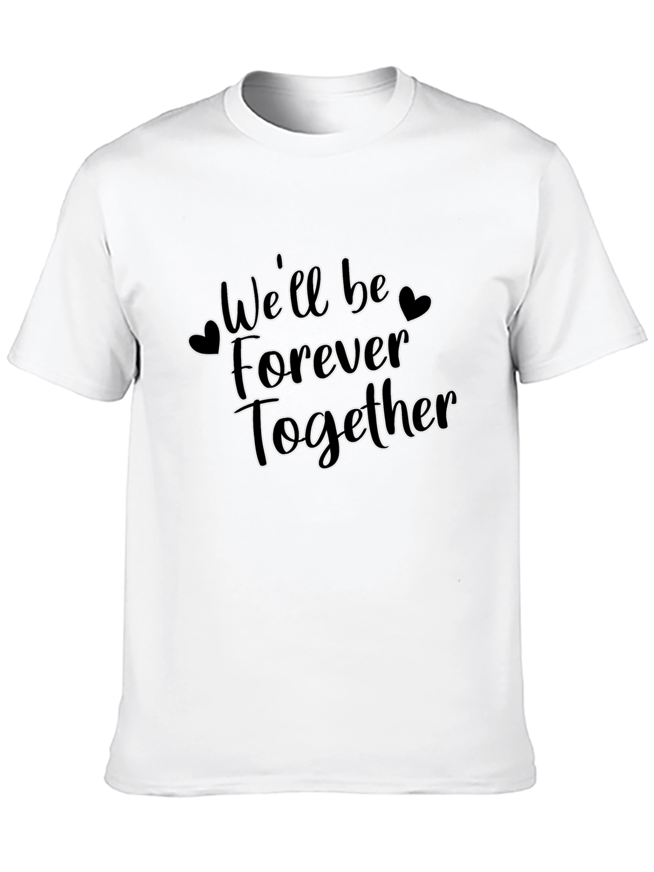 Forever Together Graphic Tee - Black