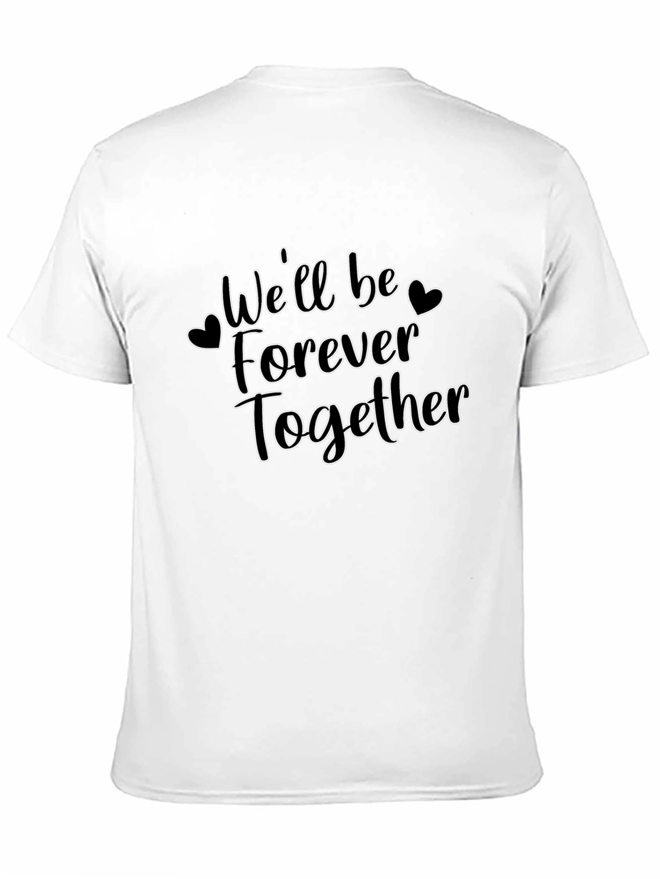 Forever Together Graphic Tee - Black