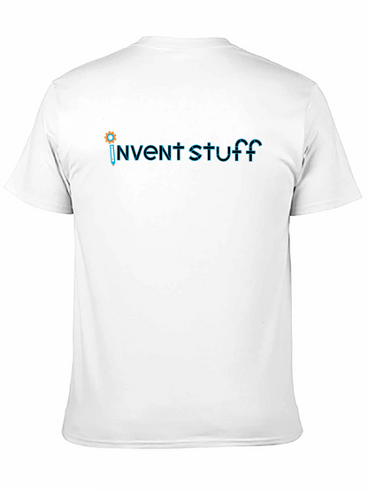 Invent Stuff Graphic T-Shirt - Creative Black Tee