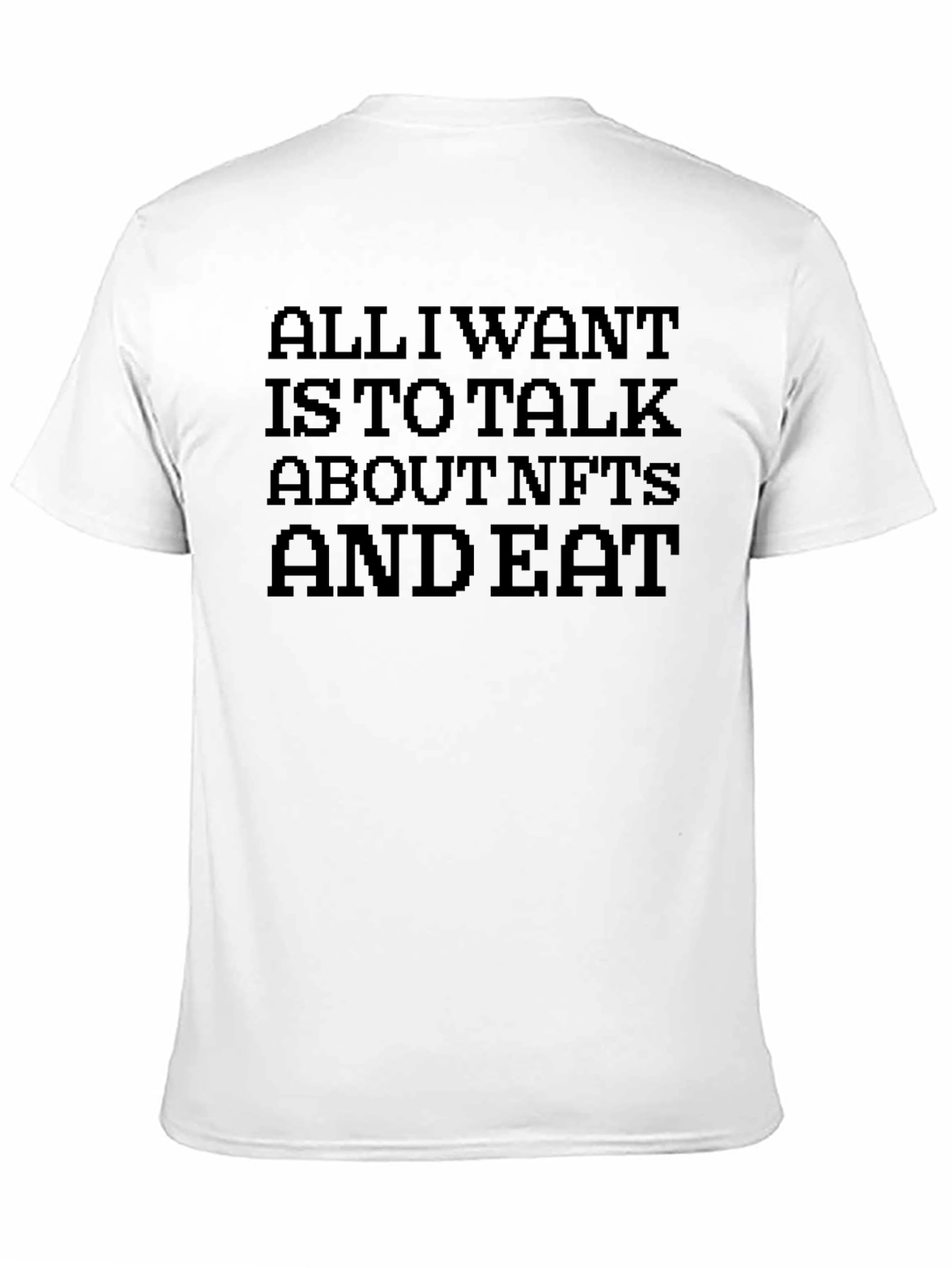 NFT Enthusiast Graphic Tee - Eat Sleep NFTs