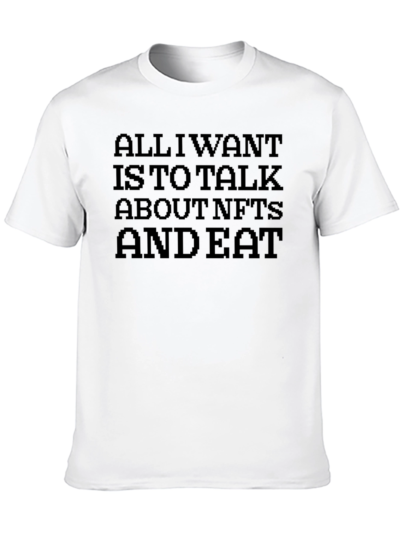 NFT Enthusiast Graphic Tee - Eat Sleep NFTs