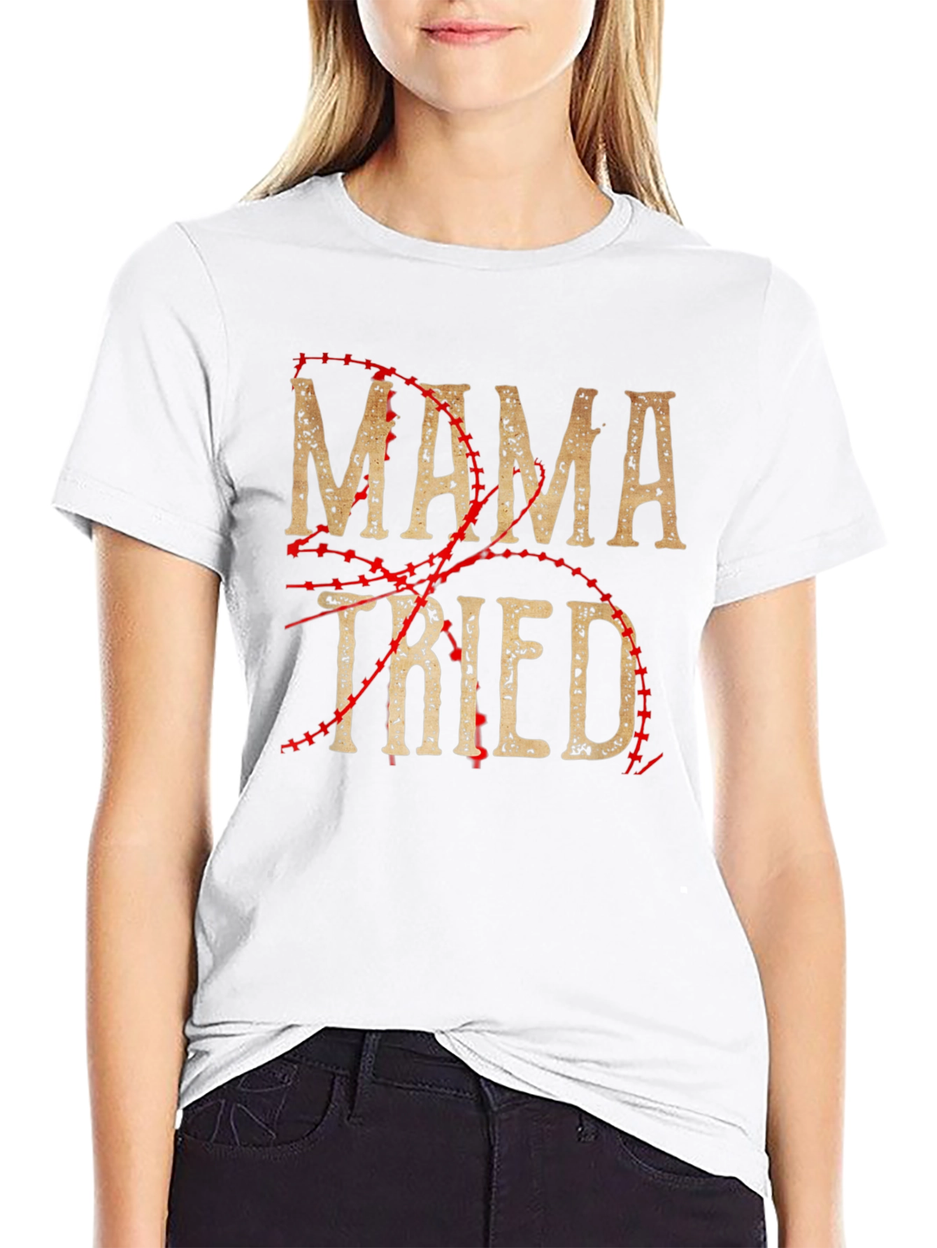 Mama Tried Baseball Style T-Shirt