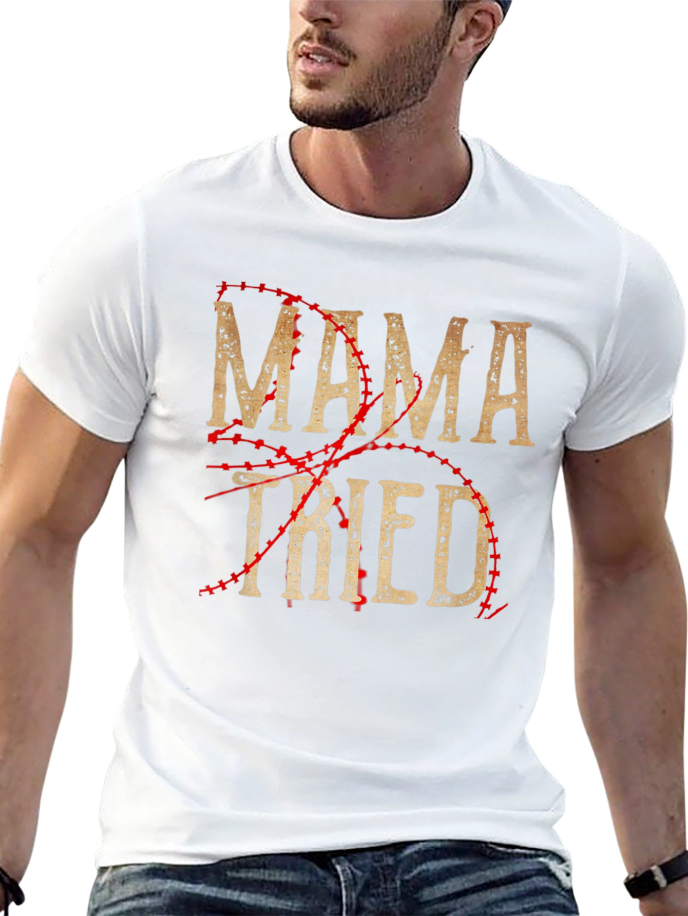 Mama Tried Baseball Style T-Shirt