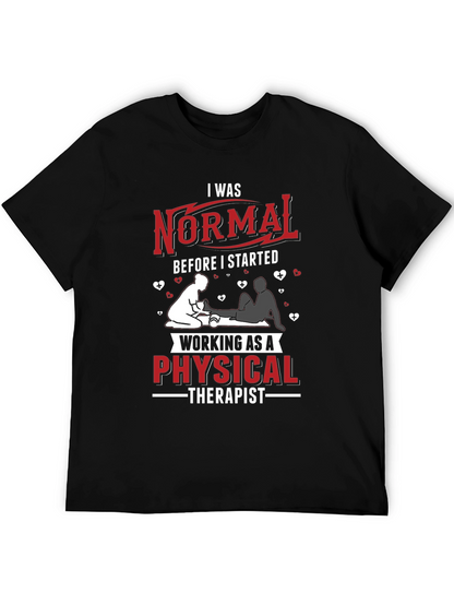 Physical Therapist Novelty Graphic T-Shirt