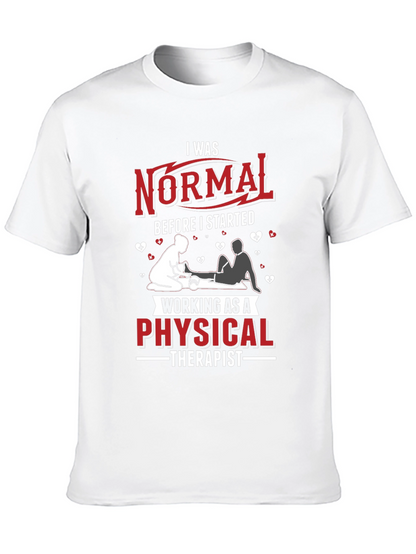Physical Therapist Novelty Graphic T-Shirt